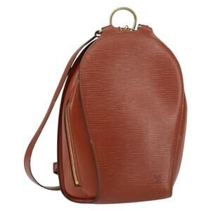 LOUIS VUITTON Epi Mabillon Backpack Brown M52233 LV Auth BA7920